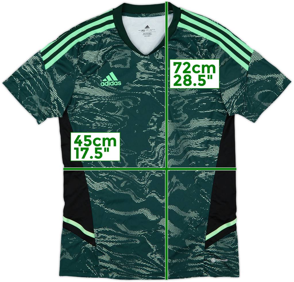 2022-23 Real Madrid adidas Training Shirt - 10/10 - (M)