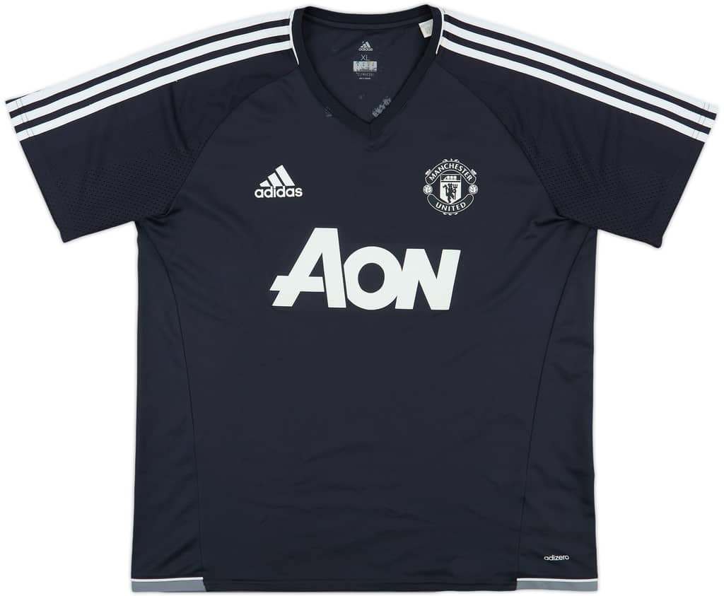 2017-18 Manchester United adidas Training Shirt - 7/10 - (XL)