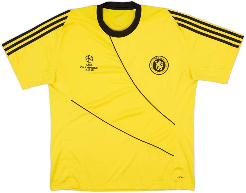2012-13 Chelsea CL adidas Training Shirt - 8/10 - (L)