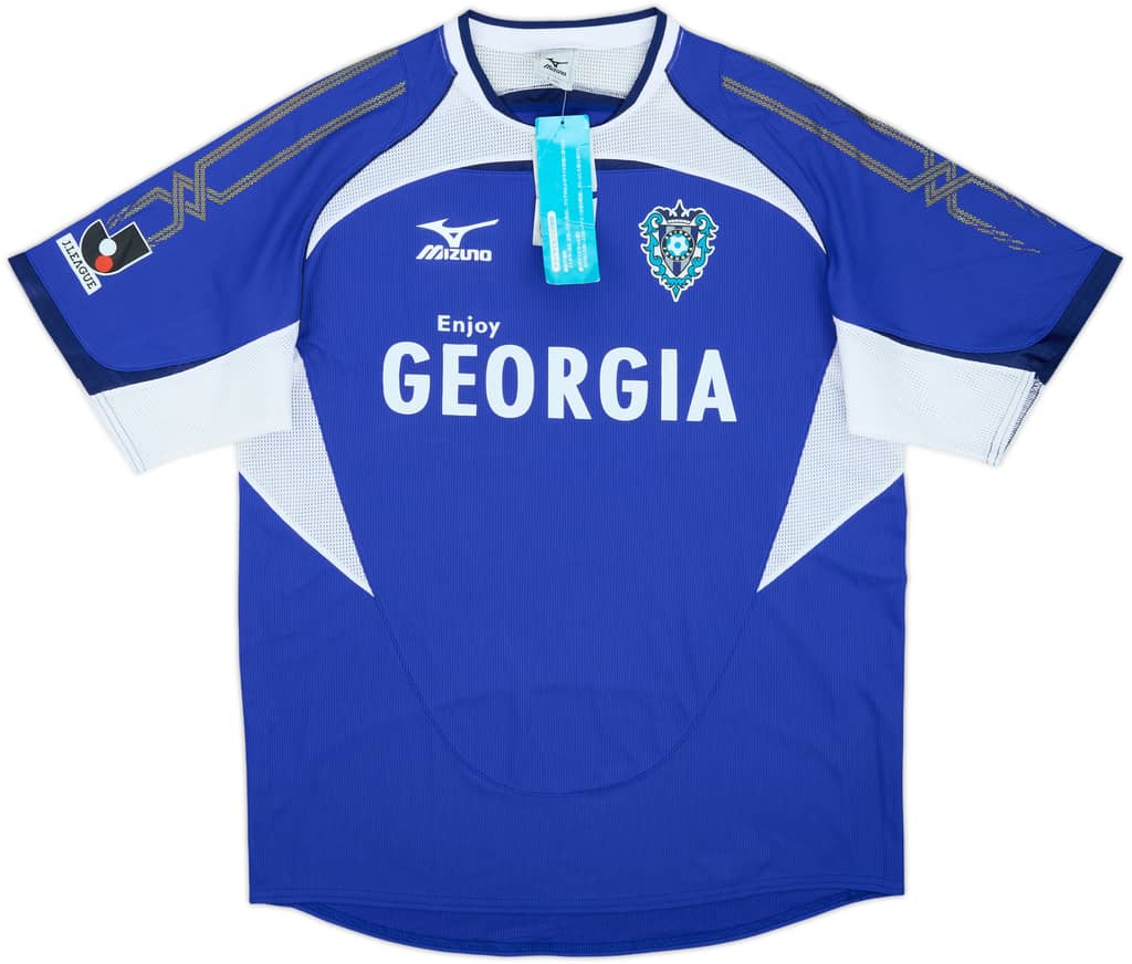 Camiseta de muestra de local del Avispa Fukuoka 2009 (L)