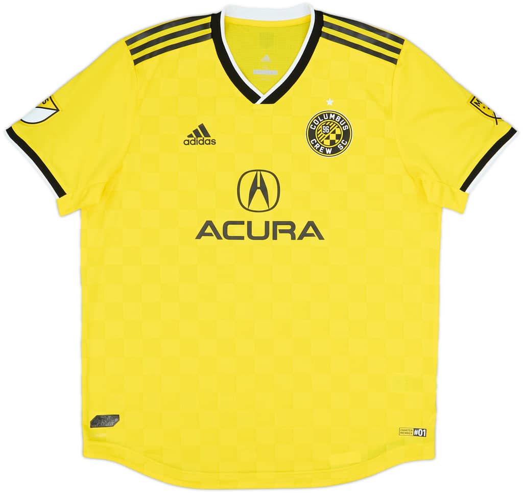 2019-20 Columbus Crew Authentic Home Shirt - 10/10 - (XL)