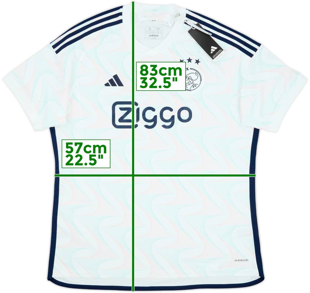 Camiseta de visitante del Ajax 2023-24 (XL)
