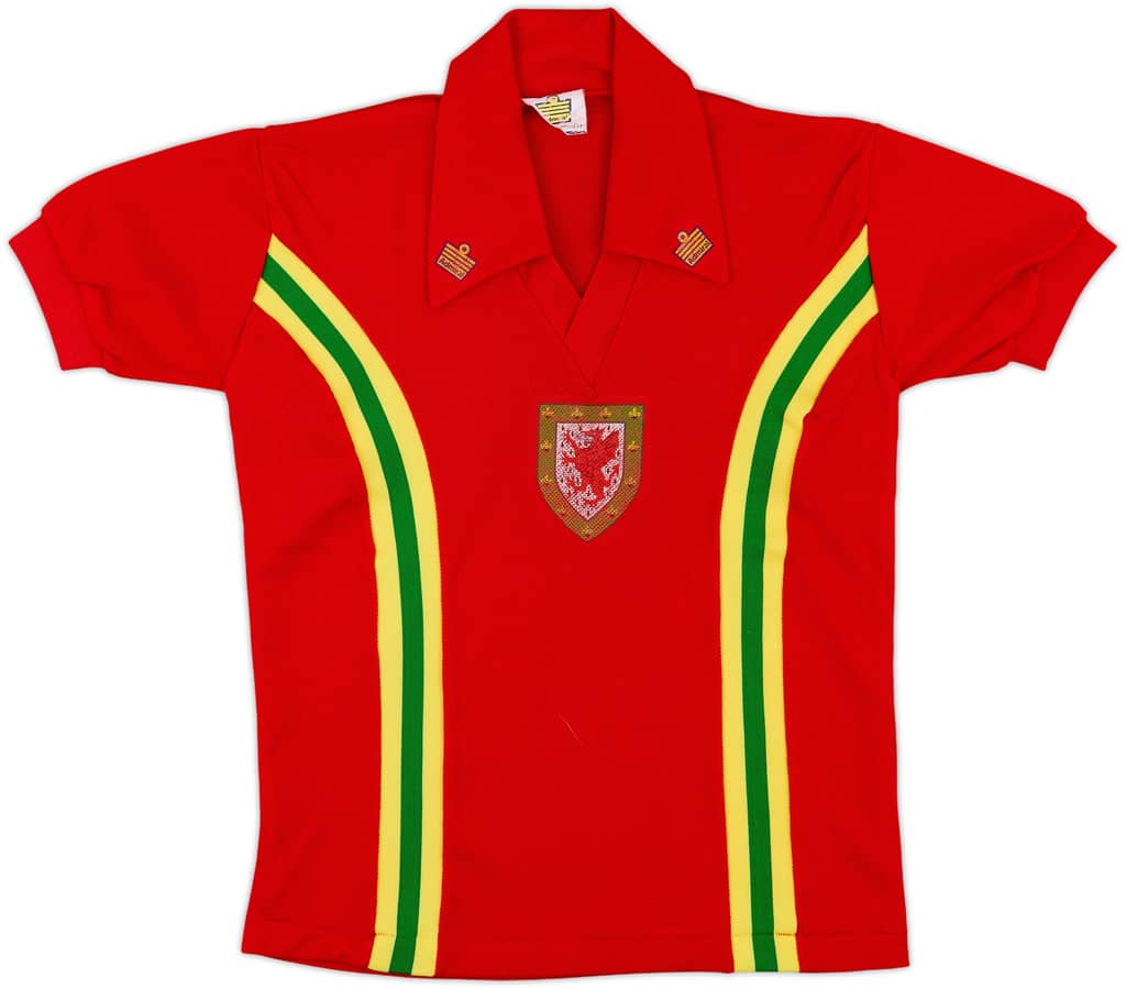 1976-79 Wales Home Shirt - 6/10 - (S)
