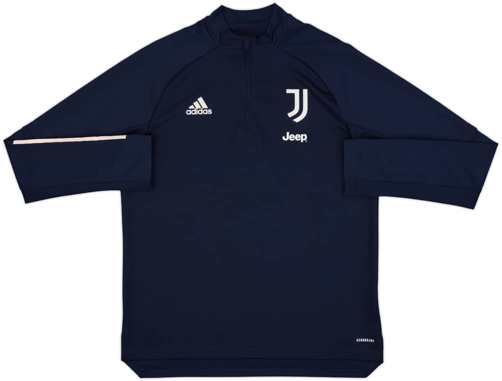 2020-21 Juventus adidas 1/4 Zip Drill Top - 8/10 - (L)