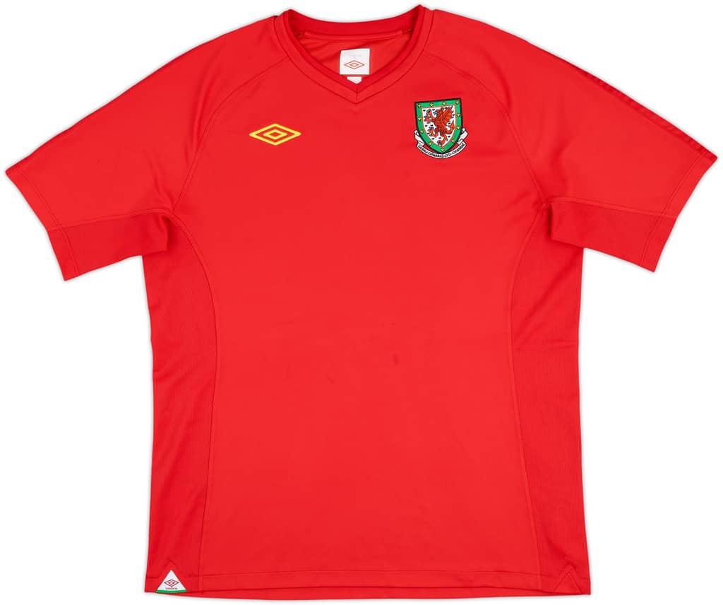 2010-11 Wales Home Shirt - 7/10 - (L)