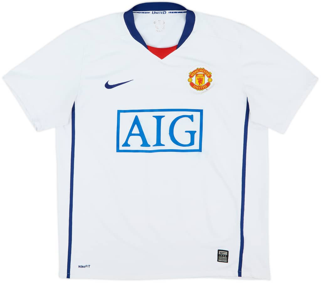 2008-10 Manchester United Away Shirt - 4/10 - (M)