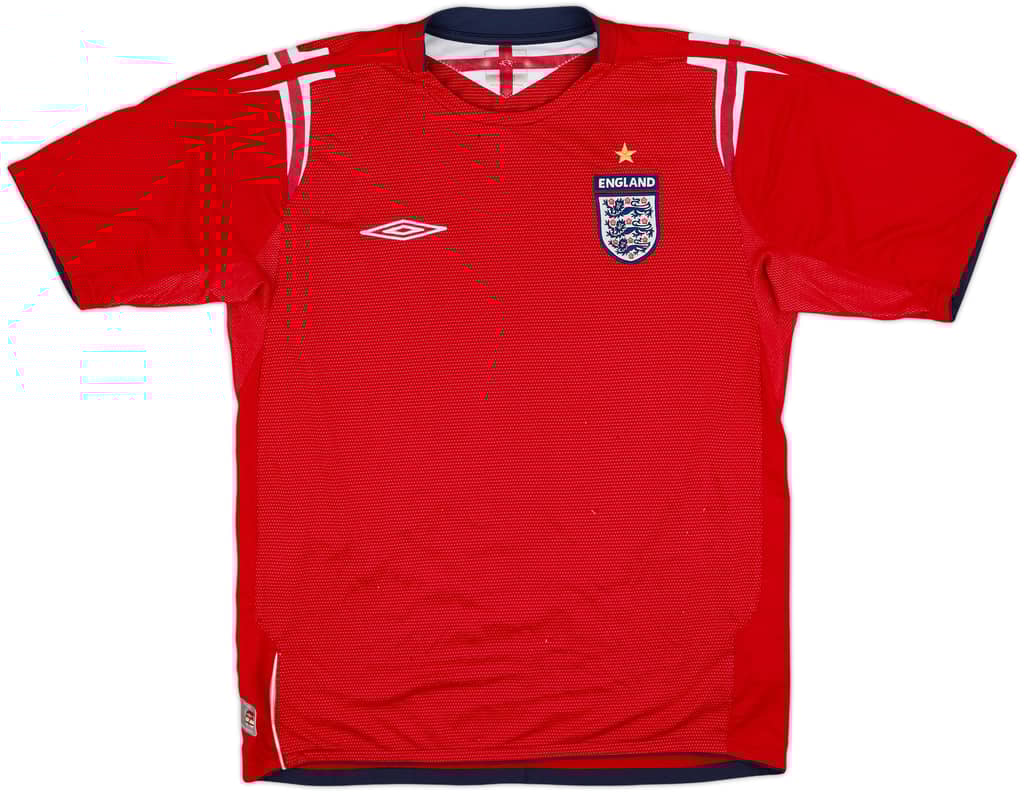 2004-06 England Away Shirt - 5/10 - (M)
