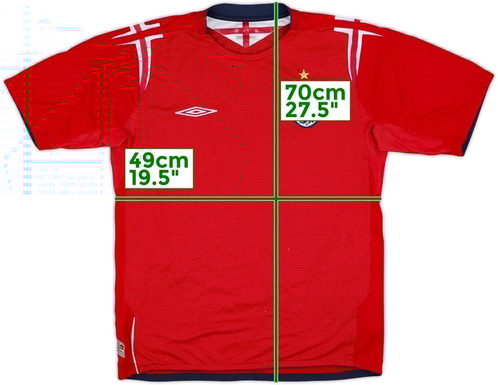 2004-06 England Away Shirt - 5/10 - (M)