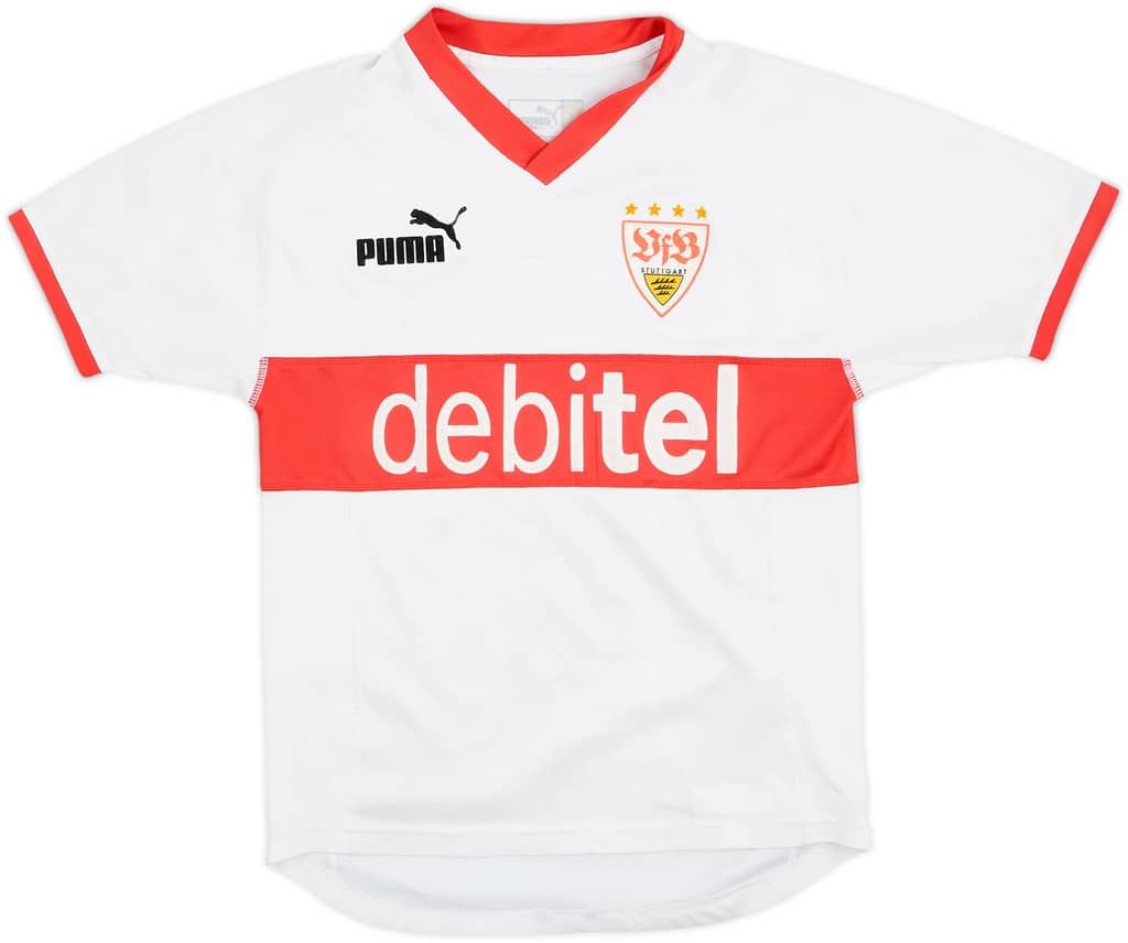 2003-04 Stuttgart Home Shirt - 4/10 - (M.Boys)