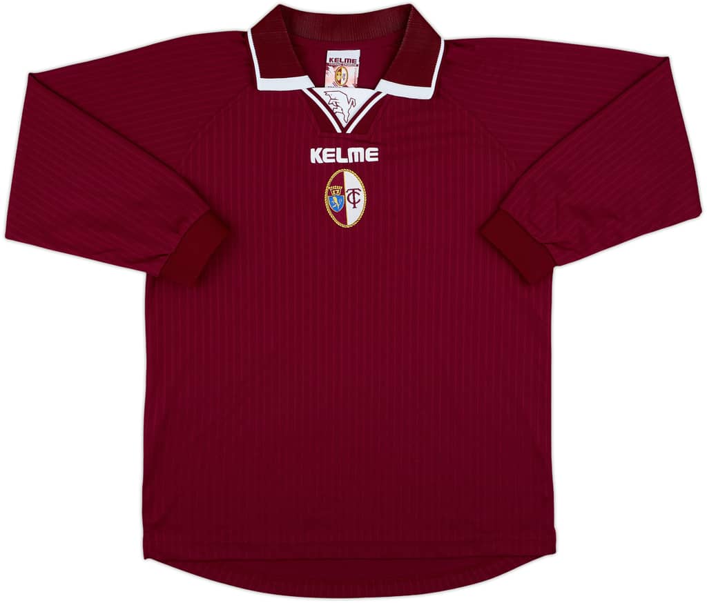 2000-01 Torino Home L/S Shirt - 10/10 - (S)