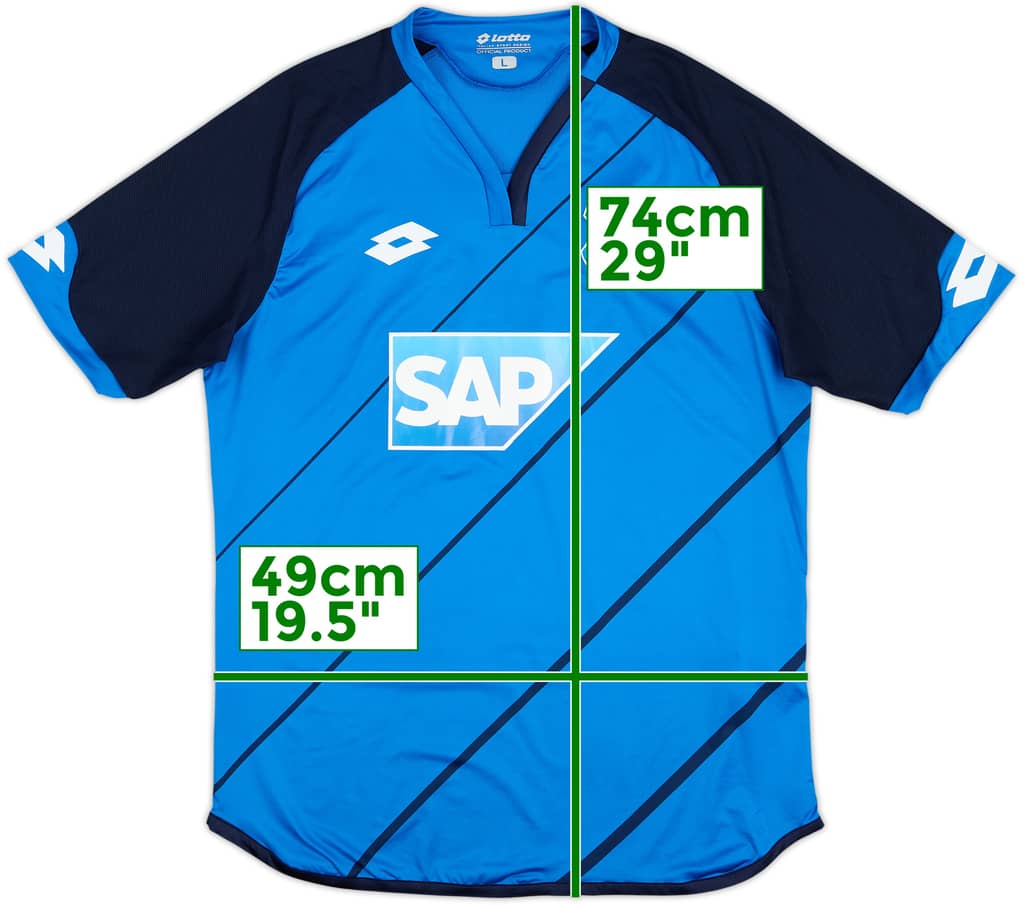 2016-17 TSG Hoffenheim Home Shirt - 6/10 - (L)