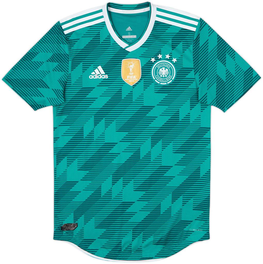 2018-19 Germany Authentic Away Shirt - 8/10 - (S)
