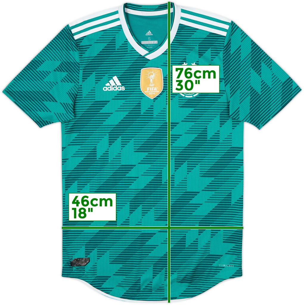 2018-19 Germany Authentic Away Shirt - 8/10 - (S)