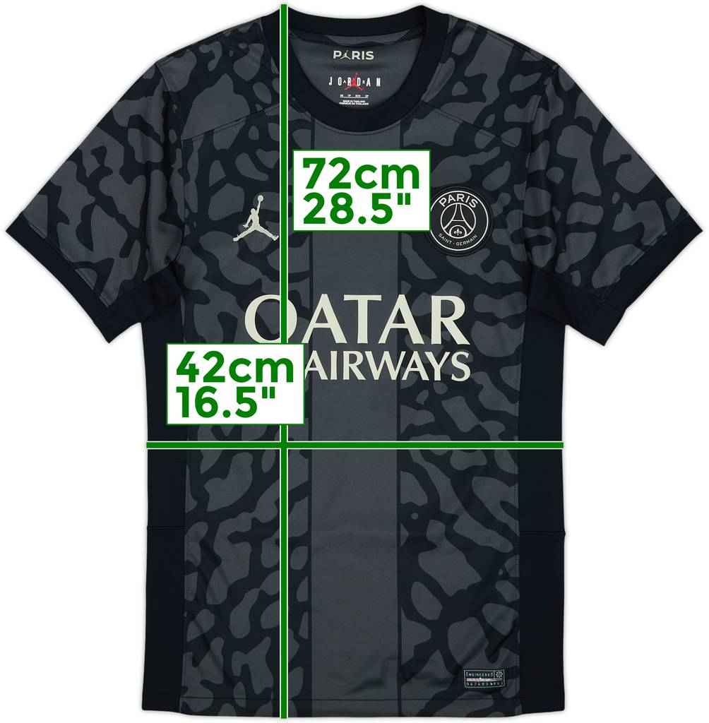 2023-24 Paris Saint-Germain Third Shirt - 10/10 - (XS)