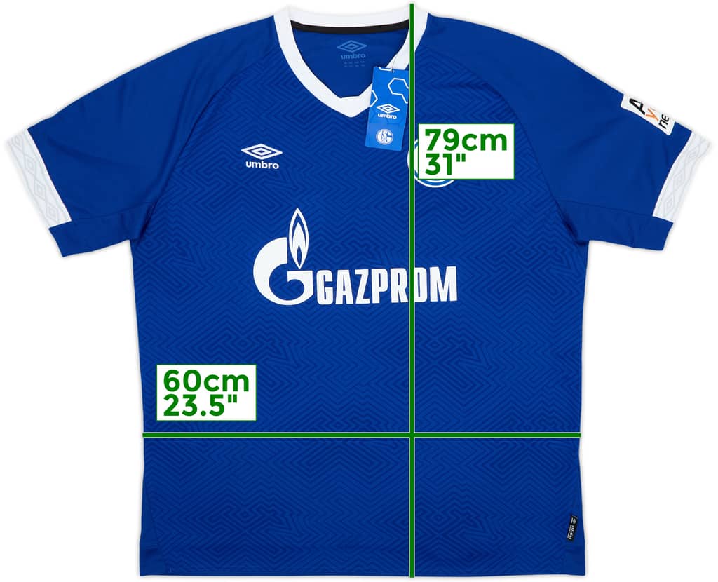 2018-19 Schalke Camiseta Local (XXL)