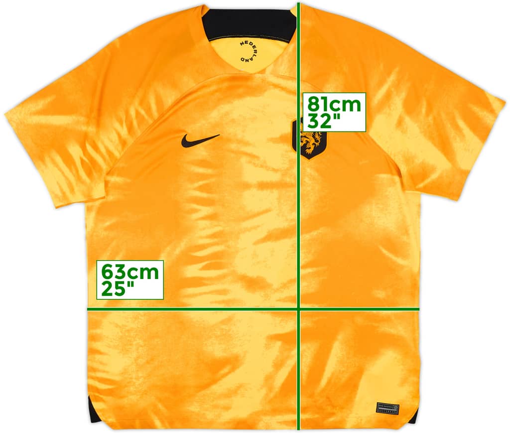 2022-23 Netherlands Home Shirt - 9/10 - (XXL)