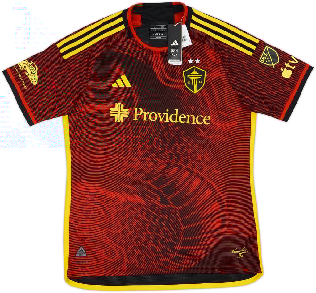 Camiseta auténtica de local del Seattle Sounders 2024-25 (L)