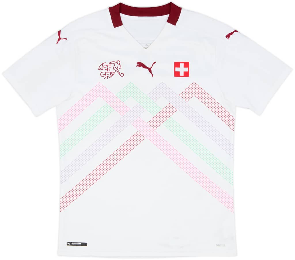 2020-21 Switzerland Away Shirt - 8/10 - (M)