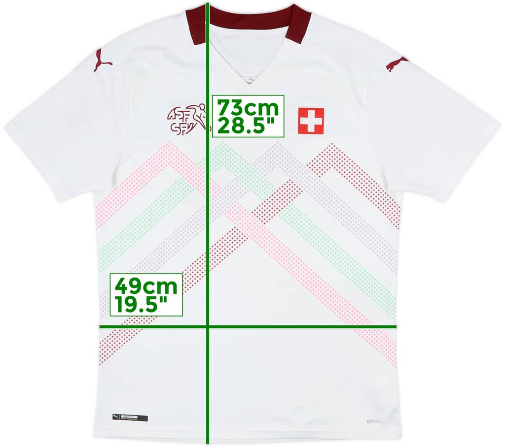 2020-21 Switzerland Away Shirt - 8/10 - (M)