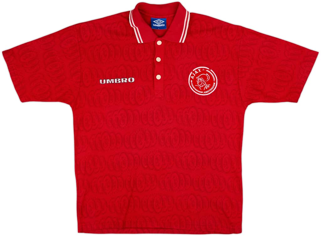 1998-99 Ajax Umbro Polo Shirt - 7/10 - (L)