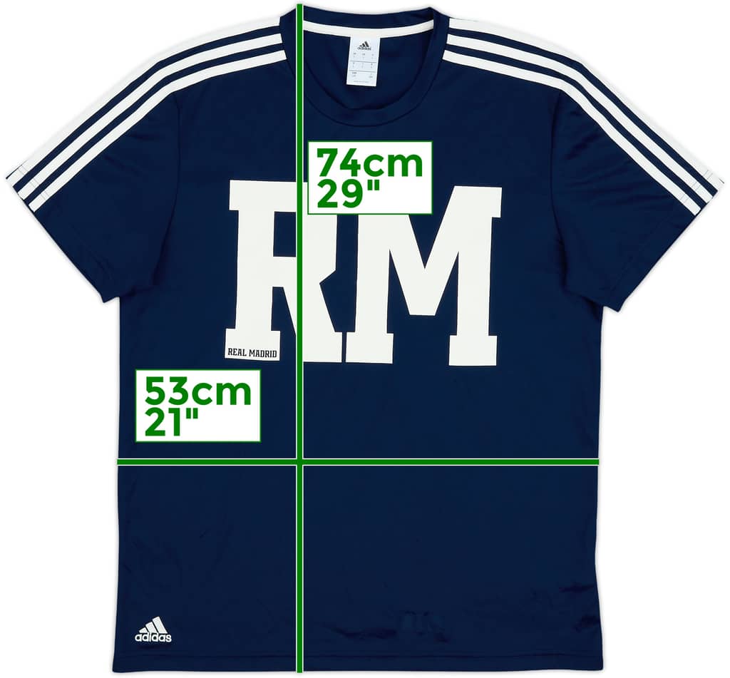 2014-15 Real Madrid adidas Training Shirt - 7/10 - (L)