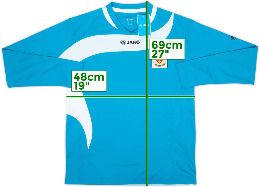 Camiseta de manga larga de visitante del Tamworth 2012-13 (XS)
