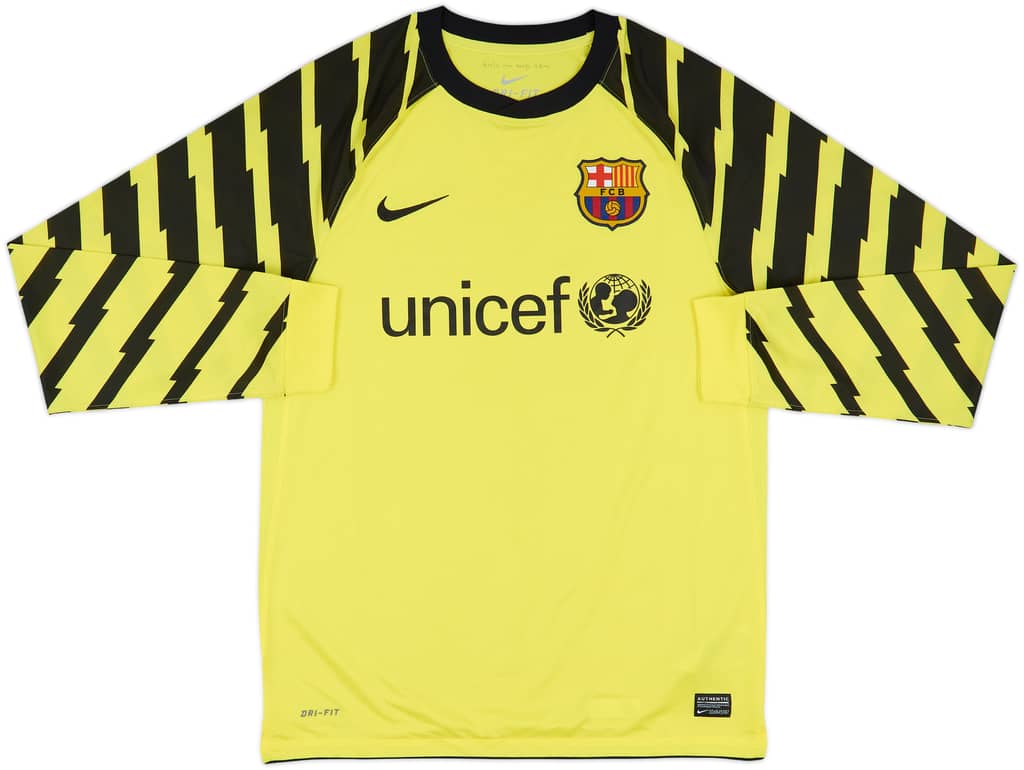 2010-11 Barcelona GK Shirt - 10/10 - (M)