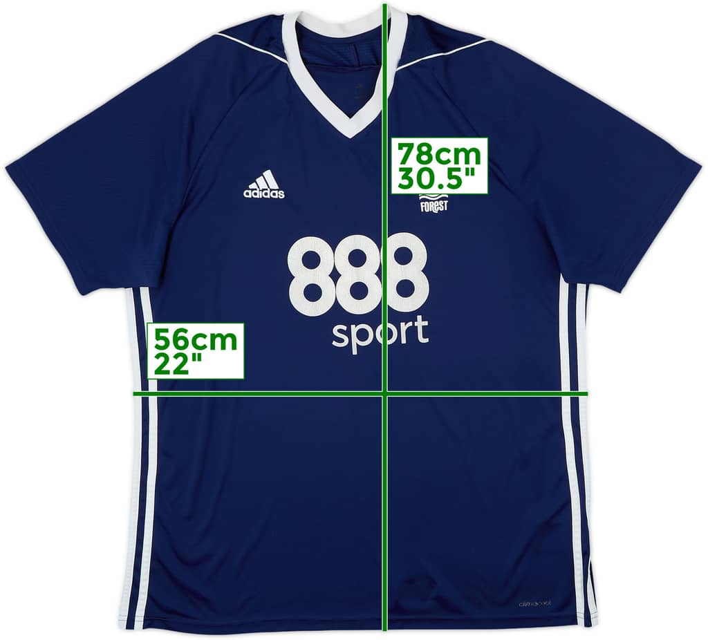 2017-18 Nottingham Forest Away Shirt - 5/10 - (L)