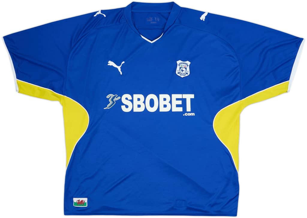 2009-10 Cardiff Home Shirt - 7/10 - (3XL)
