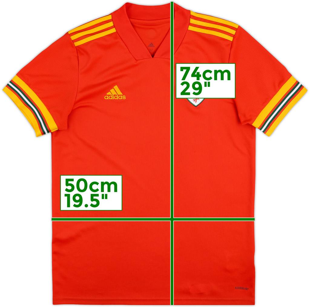 2020-21 Wales Home Shirt - 8/10 - (M)