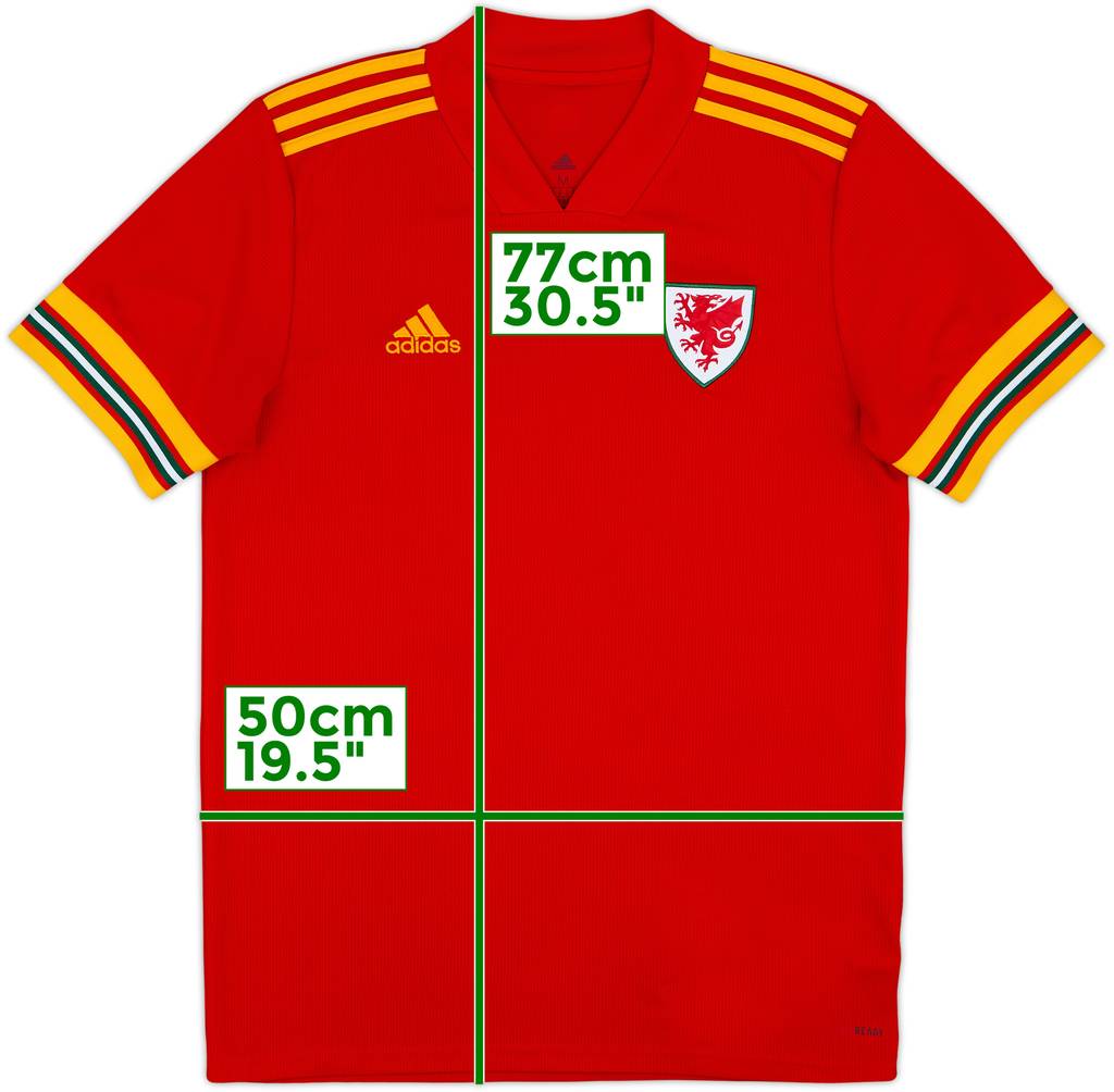 2020-21 Gales Camiseta de local - 9/10 - (M)