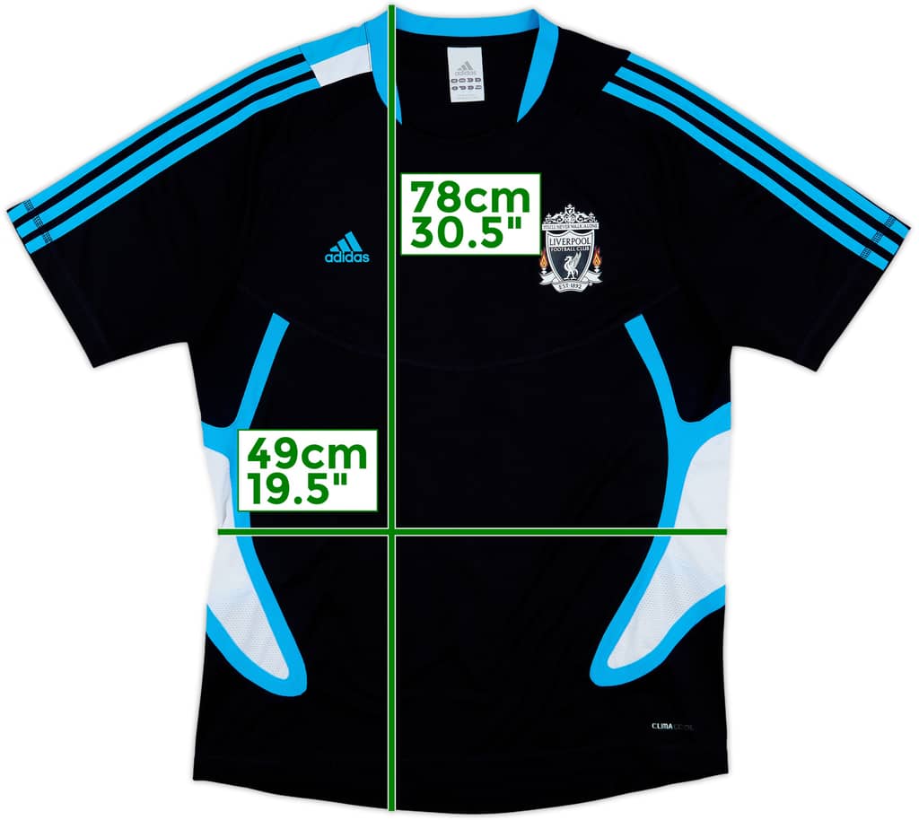 2011-12 Liverpool adidas Training Shirt - 8/10 - (L)