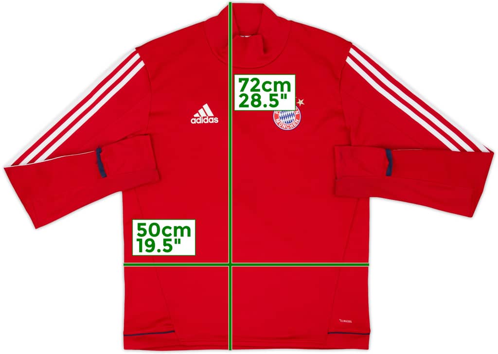 2017-18 Bayern Munich adidas Sweat Top - 8/10 - (M)