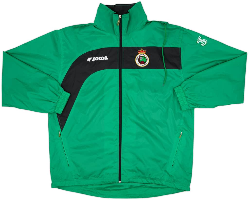 2006-07 Racing Santander Joma Hooded Rain Jacket - 8/10 - (XL)