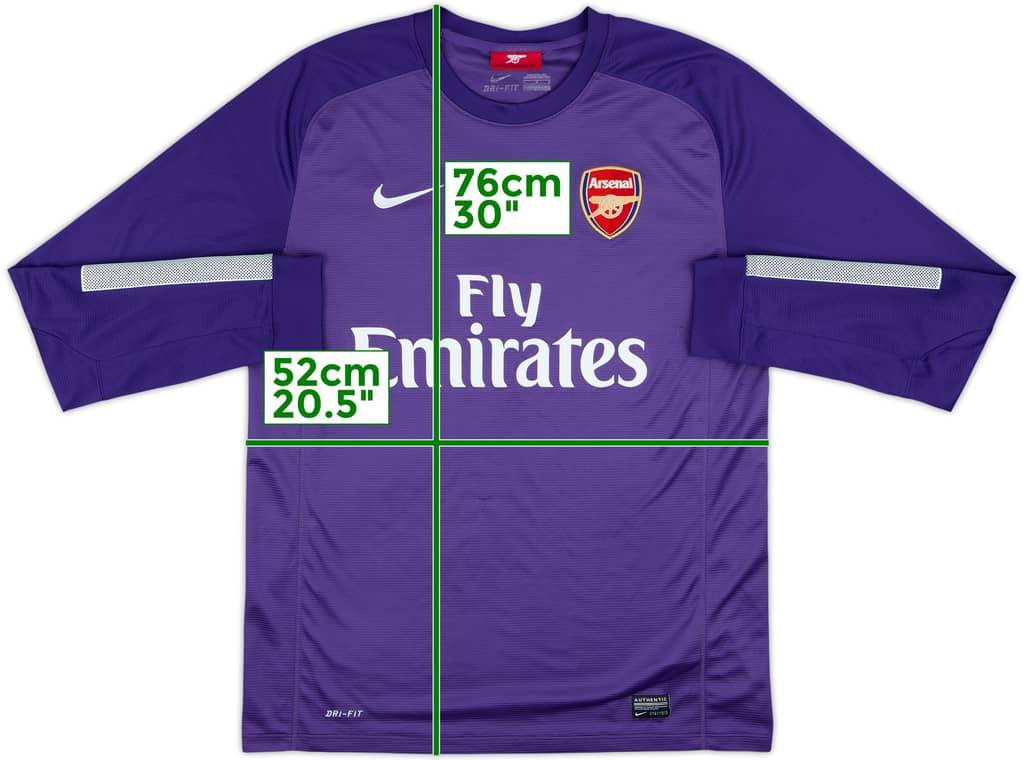 2013-14 Arsenal GK Shirt - 6/10 - (L)