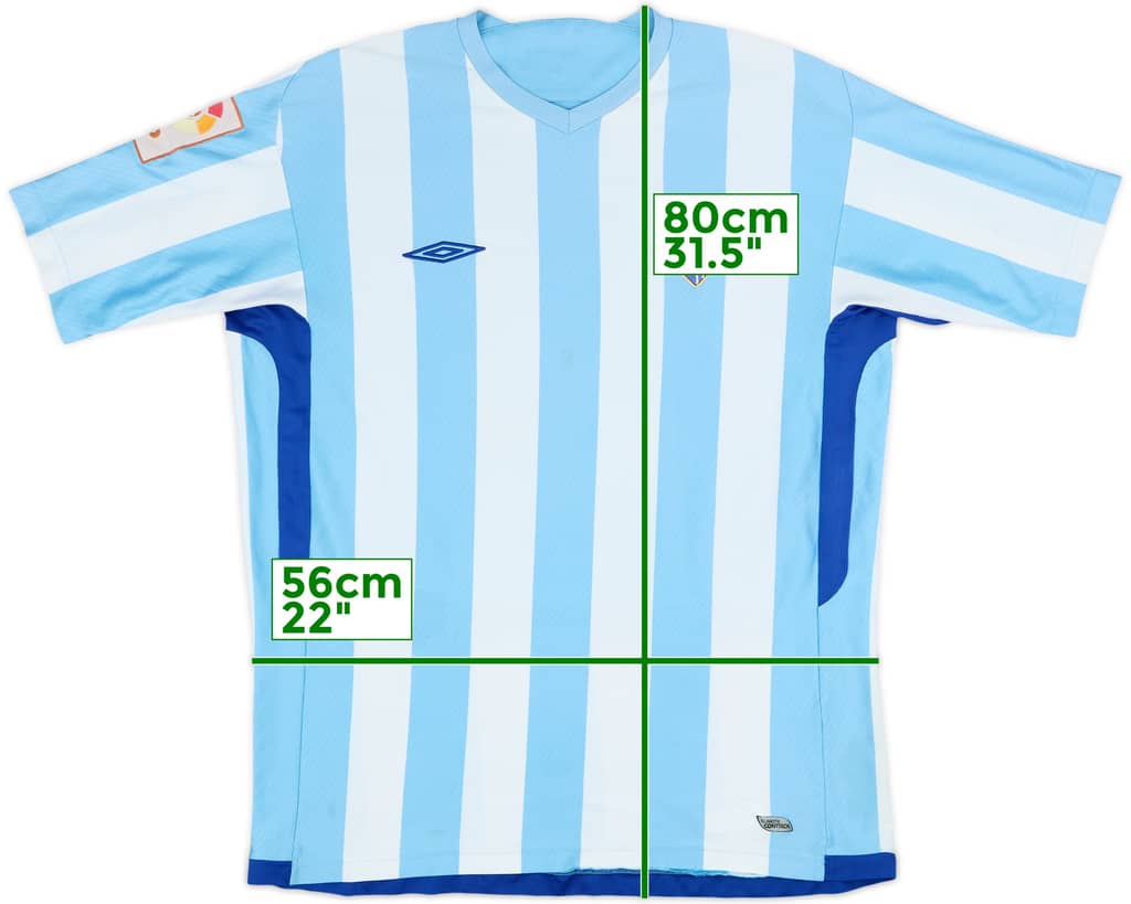 2009-10 Malaga Home Shirt - 5/10 - (XXL)