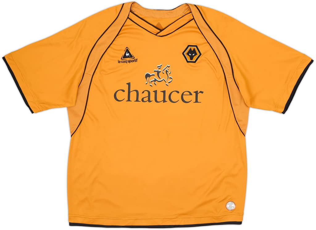 2006-08 Wolves Home Shirt - 8/10 - (XL)