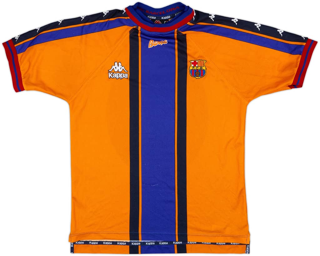 1997-98 Barcelona Away Shirt - 8/10 - (M)