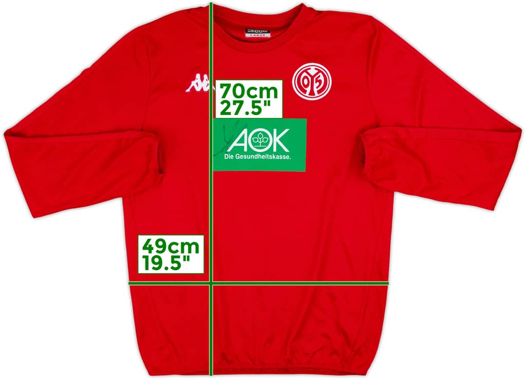 2019-20 FSV Mainz Kappa Drill Top - 7/10 - (L)