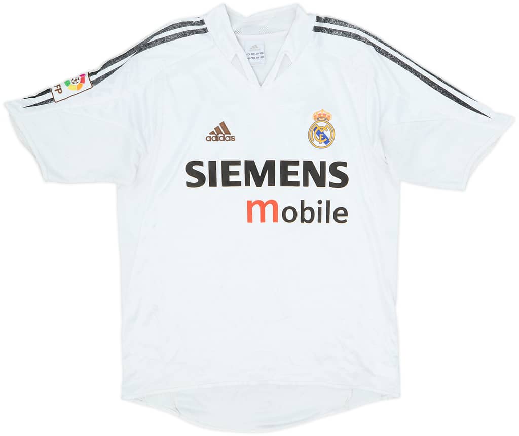 2004-05 Real Madrid Home Shirt - 5/10 - (S)