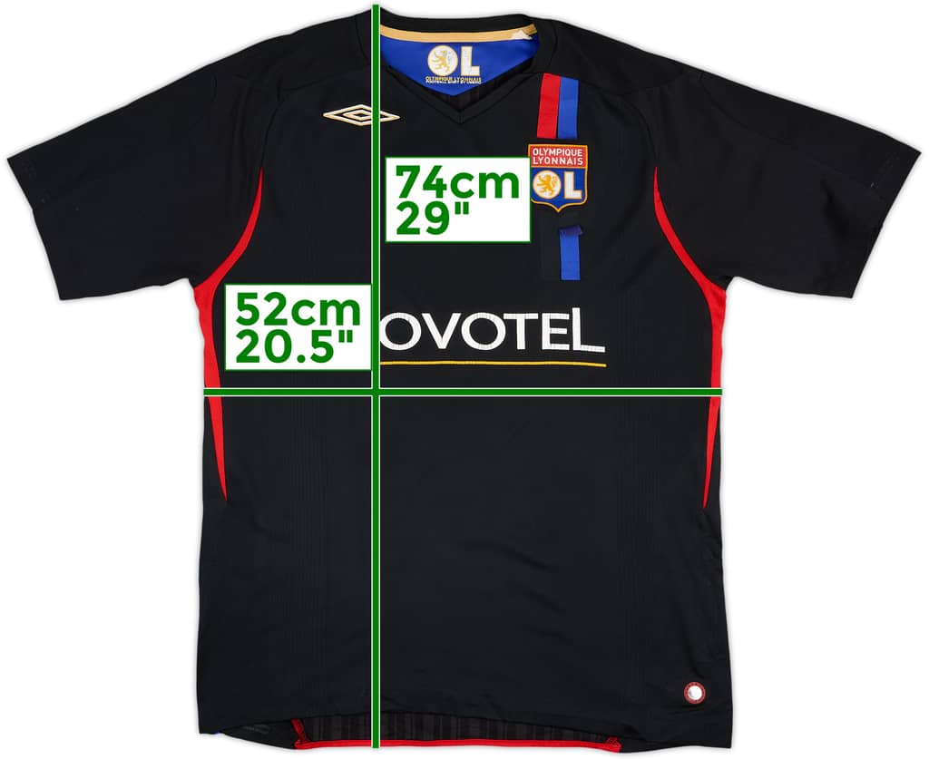 2007-08 Lyon Third Shirt - 4/10 - (L)
