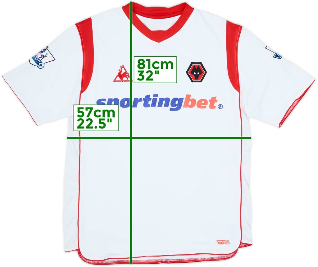 2009-10 Wolves Away Shirt - 6/10 - (XL)