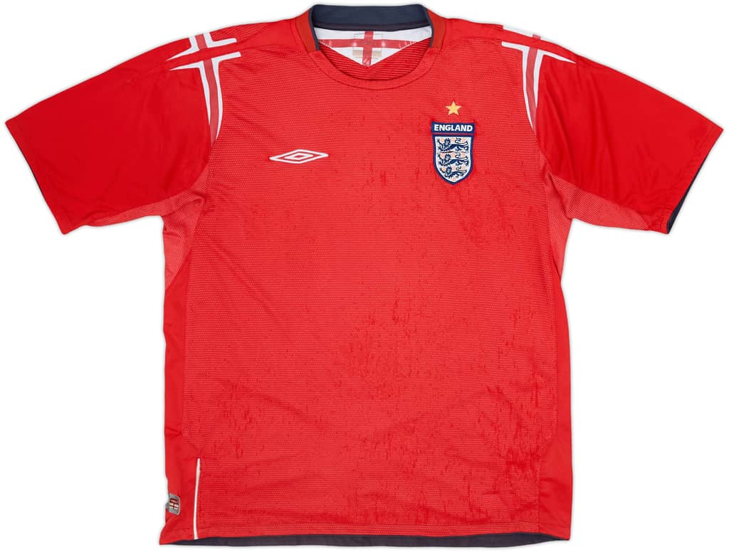 2004-06 England Away Shirt - 4/10 - (L)