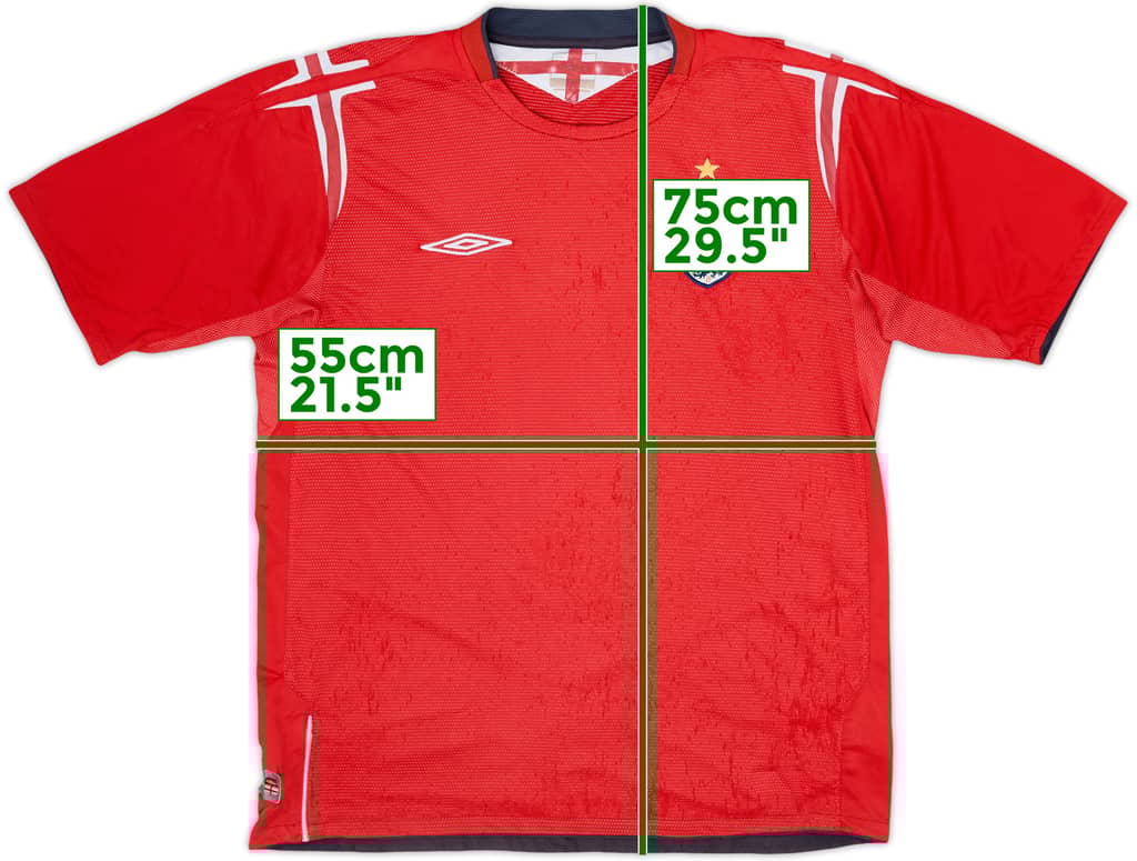 2004-06 England Away Shirt - 4/10 - (L)