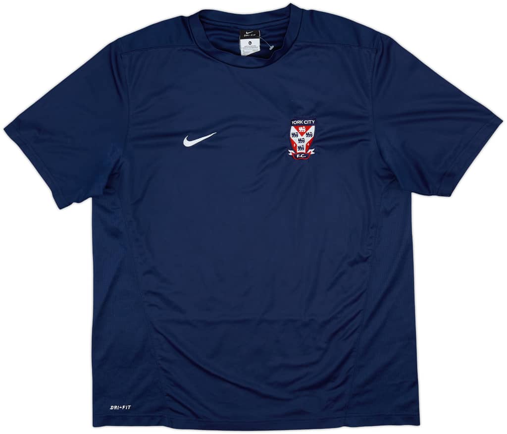 2010-11 York City Nike Training Shirt - 10/10 - (XL)