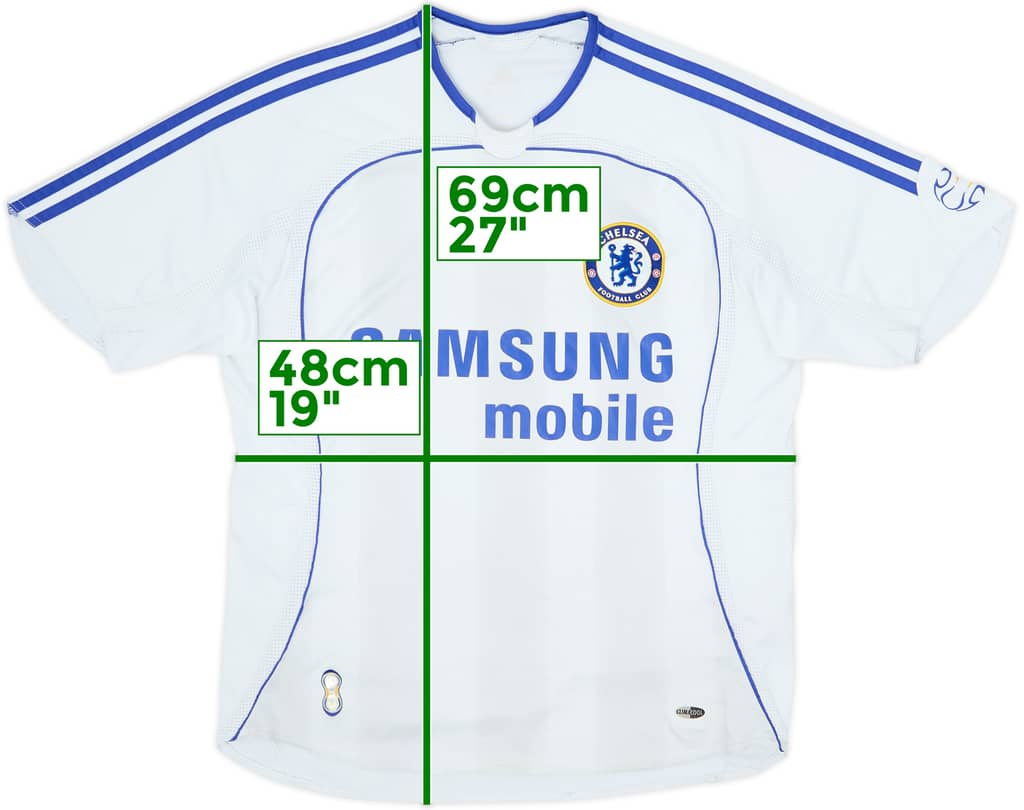 2006-07 Chelsea Away Shirt - 7/10 - (L.Boys)