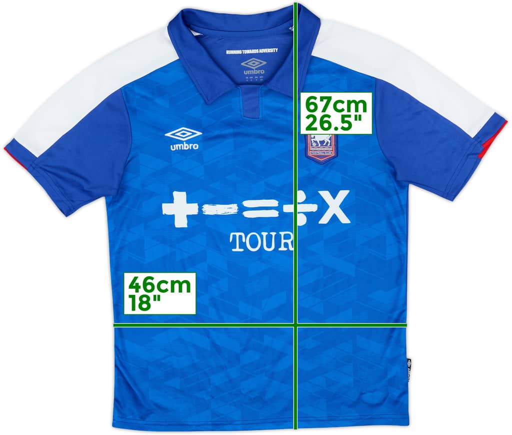 2023-24 Ipswich Home Shirt - 7/10 - (S)