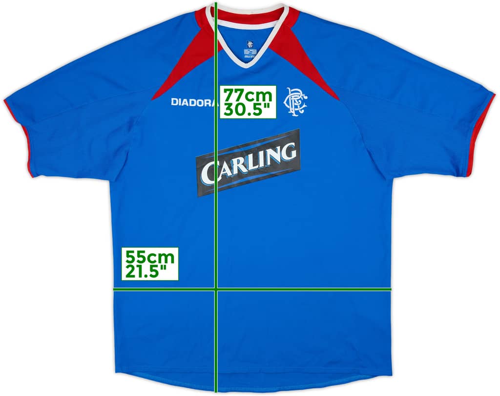 2003-05 Rangers Home Shirt - 5/10 - (L)