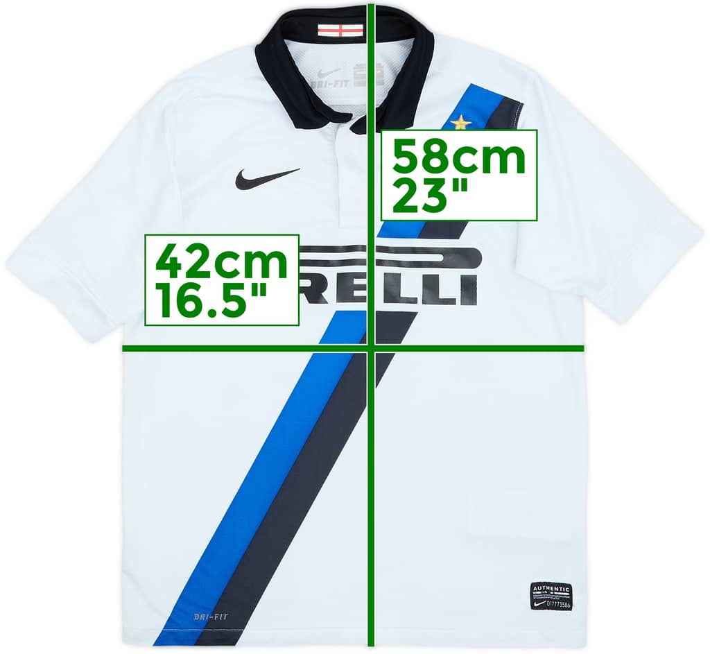 2011-12 Inter Milan Away Shirt - 9/10 - (M.Boys)