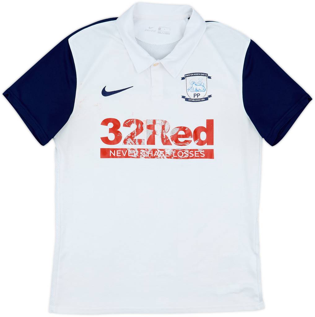 2020-21 Preston North End Home Shirt - 4/10 - (M)